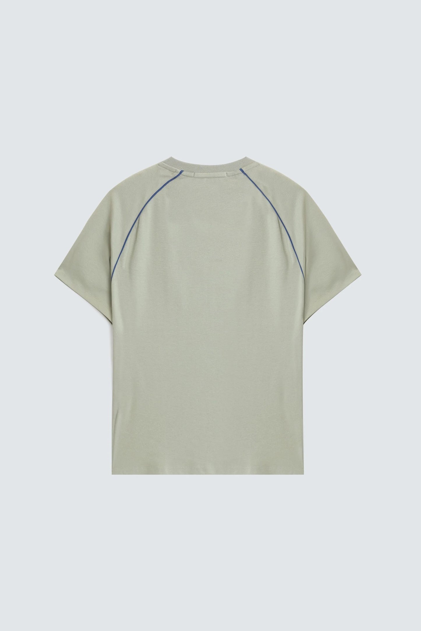 Raglan Sleeves T-Shirt With Label Patch