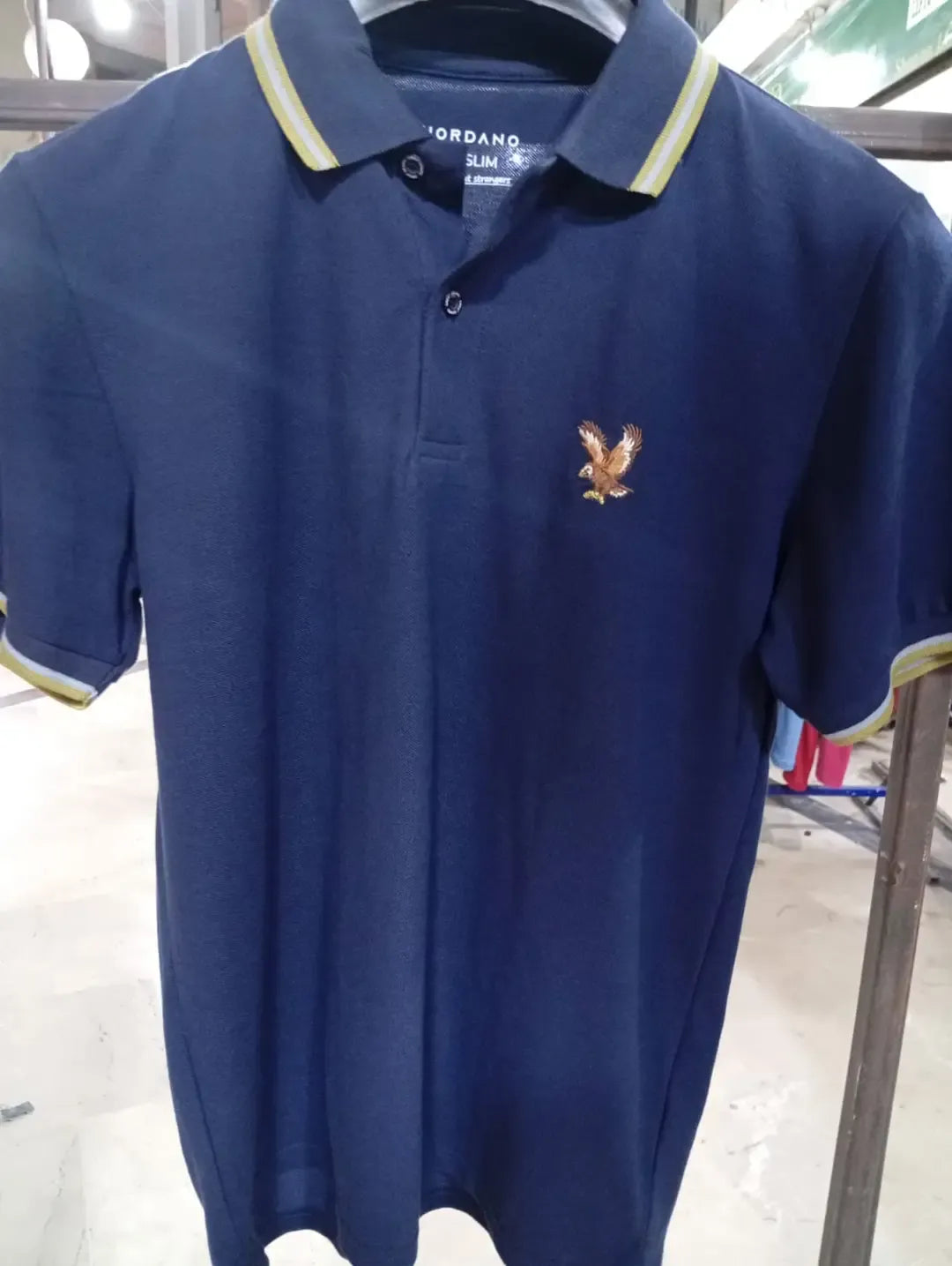 Men's Cotton Plain Polo Shirt