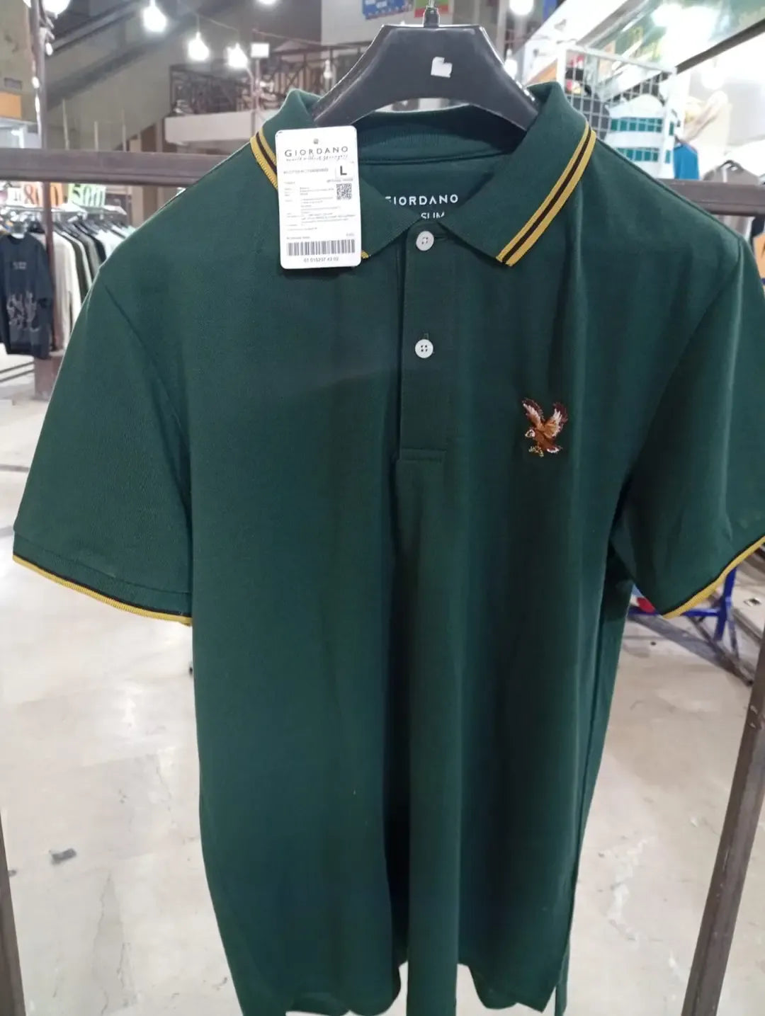 Men's Cotton Plain Polo Shirt