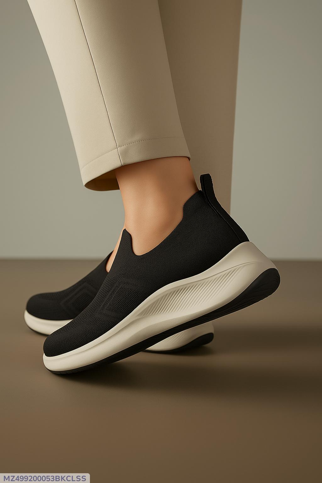 Black Casual Skechers Shoes for Men Size 40-45